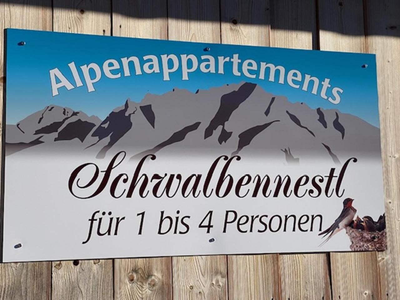 Alpenappartements Schwalbennestl Mittenwald Eksteriør billede